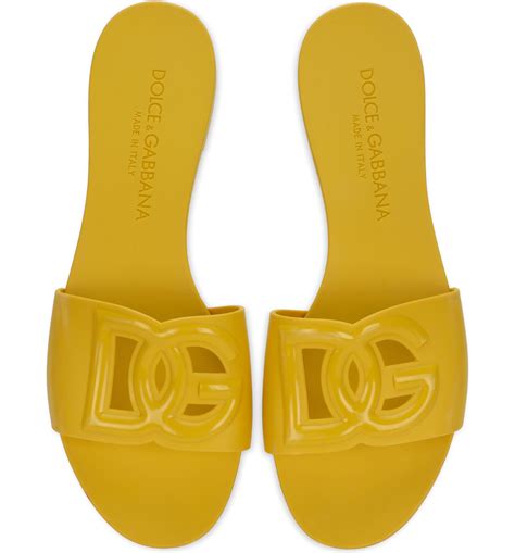 dolce gabbana slide sandals